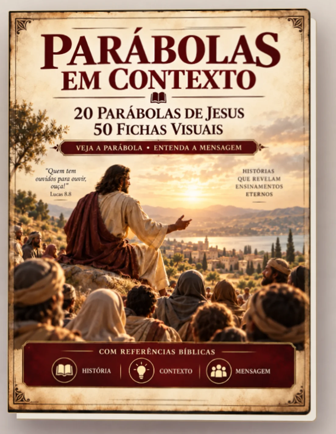 Capa — Parábolas em Contexto