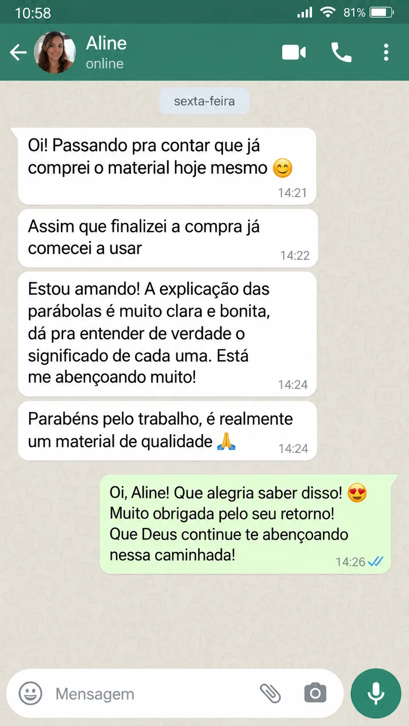 Depoimento de Aline