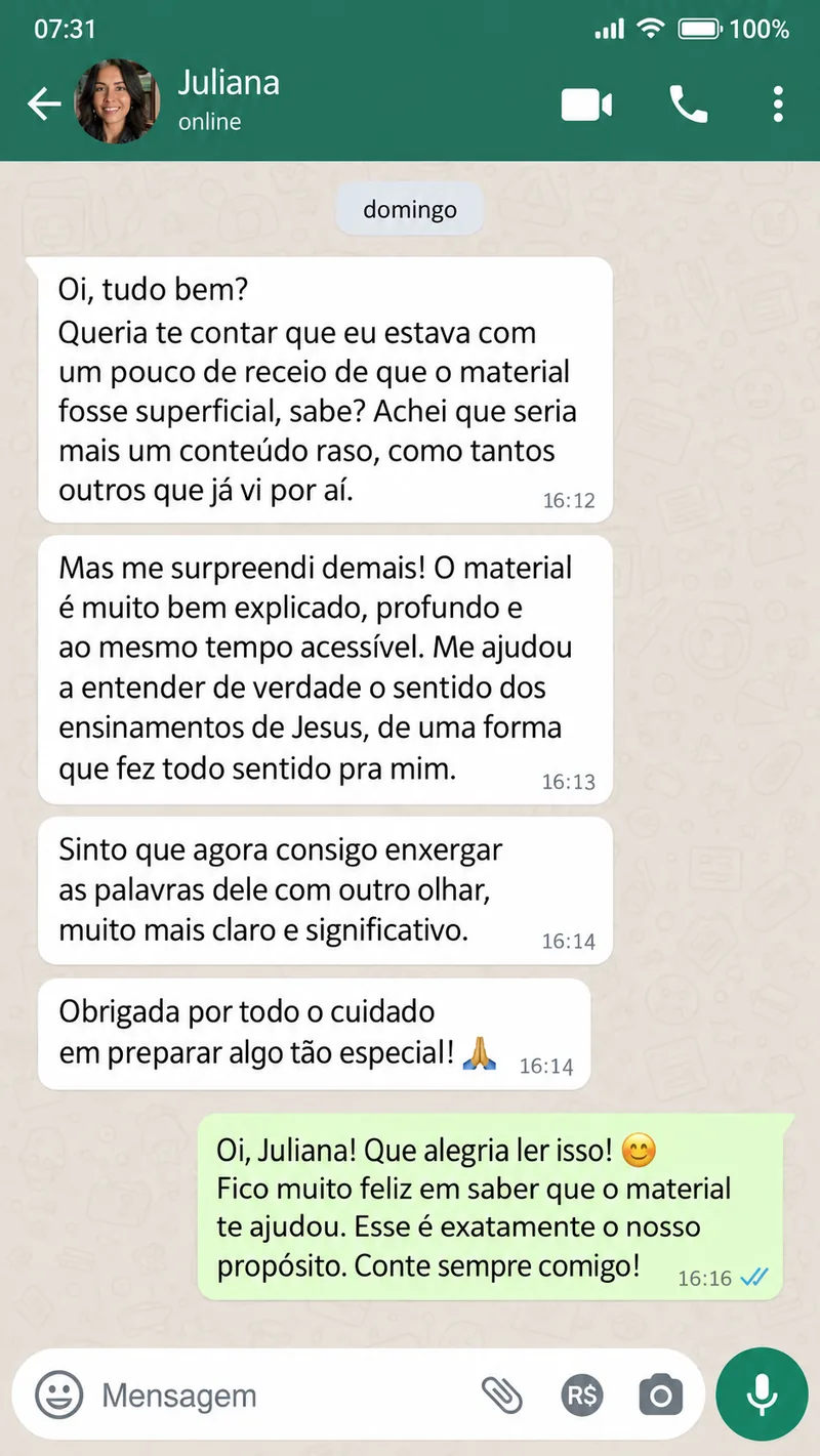 Depoimento de Patrícia