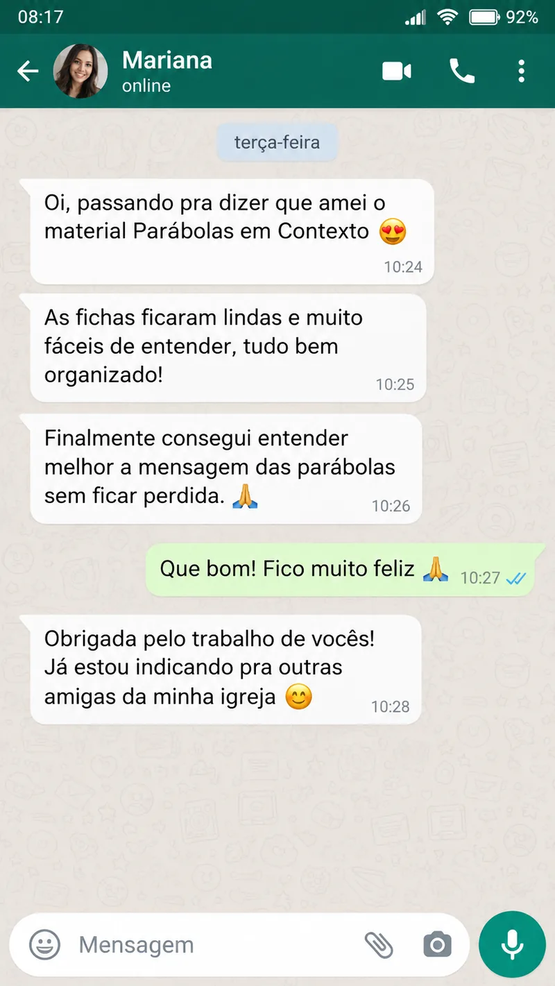 Depoimento de Renata